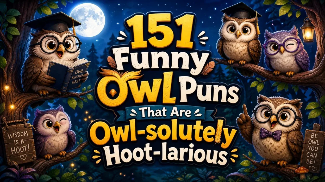 🦉 151 Funny Owl Puns That Are Owl-solutely Hoot-larious
