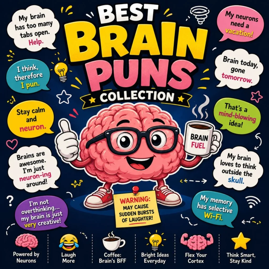 🧠 Best Brain Puns Collection