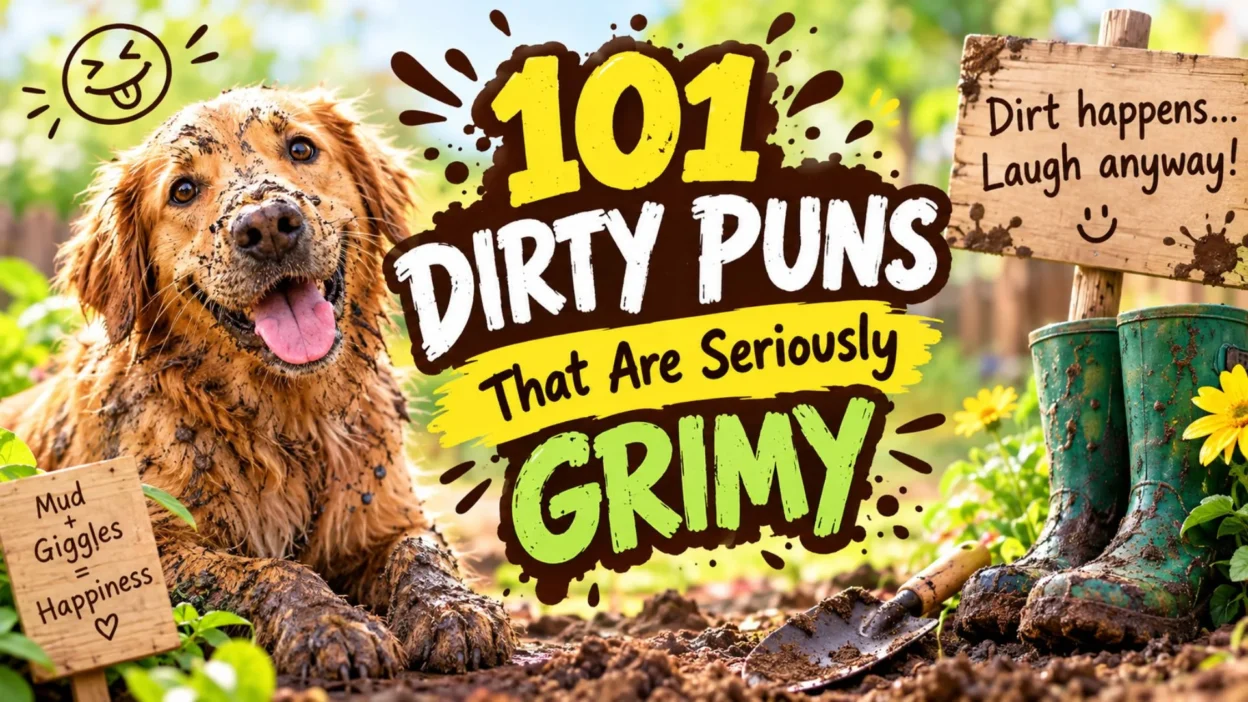 101 funny dirty puns that are seriously grimy