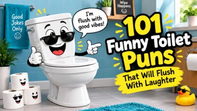 101 Funny Toilet Puns That Will Flush With Laughter – funny cartoon toilet