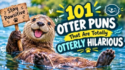 101 funny otter puns that are totally otterly hilarious