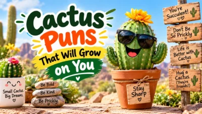 Cactus puns that will grow on you