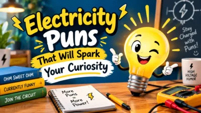Electricity puns that will spark your curiosity