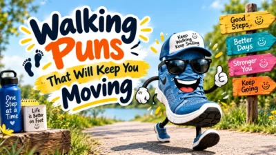Walking puns that will keep you moving