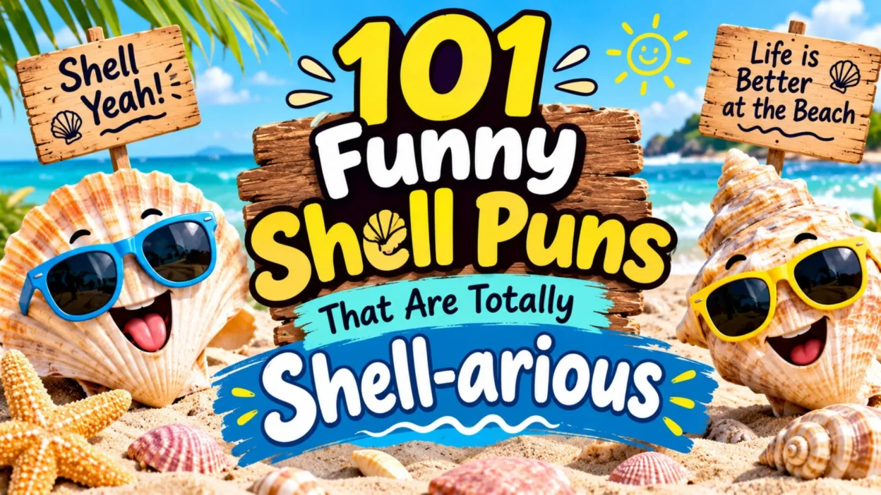 101 Funny Shell Puns That Are Totally Shell-arious
