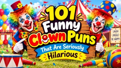 101 Funny Clown Puns That Are Seriously Hilarious