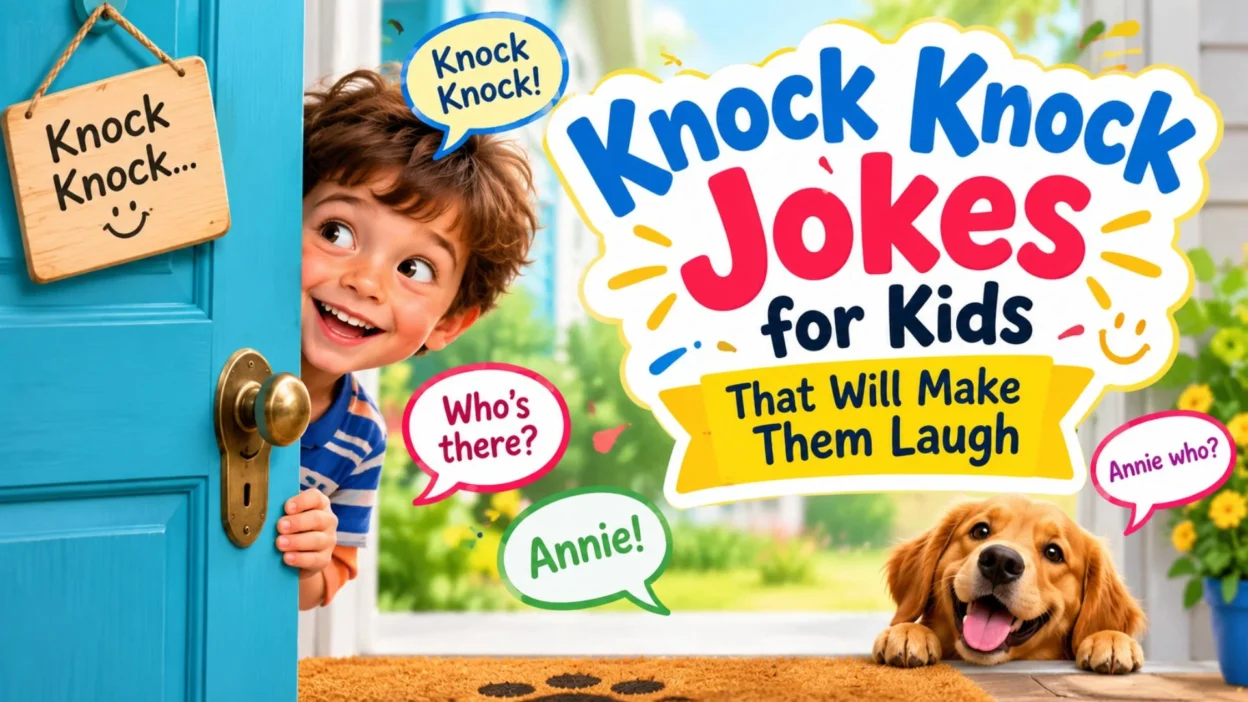 Knock knock jokes for kids that will make them laugh